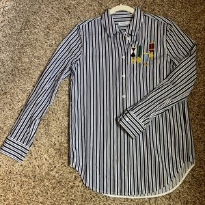 Equipment Femme Long Sleeve Button Down, Small